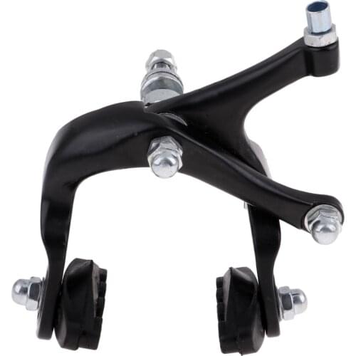 1 Set Bicycle Brake Racing Road Dual Pivot Bike Side Pull Caliper Brake Front Rear Brake Long Arm Clamp