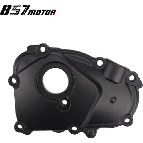 Engine Stator Crankcase Cover Motorcycle Protector Guard for Yamaha YZF R6 2003 2004 2005 2006 R6S 2006 2007 2008 2009 Black