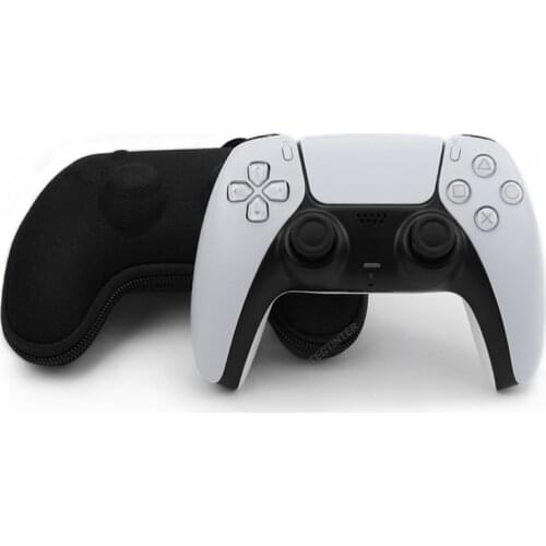 For PS5 Controller EVA Hard Pouch Case Portable Lightweight Easy Carry Gamepad Case Cover For Sony PlayStation 5 Protective Bag