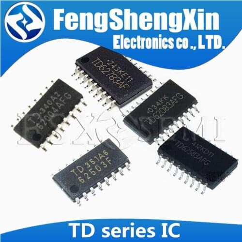 10pcs TD62503FG TD62783AFG TD62083AFG TD62384AFG TD62604FG TD62502FG TD62504FG TD62003AFG TD62004AFG TD62583AFG TD62601F SOP IC