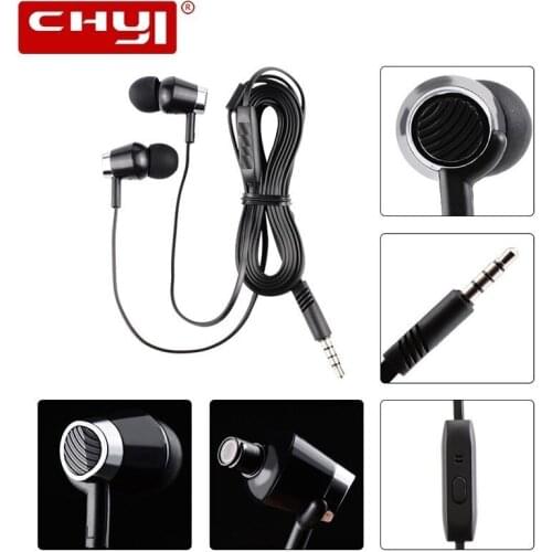 3D Stereo In-ear Earphone 3.5mm Headset Gamer Earbuds Bass Music Dynamic Coil Fone De Ouvido With Mic For Iphone Xiaomi Samsung