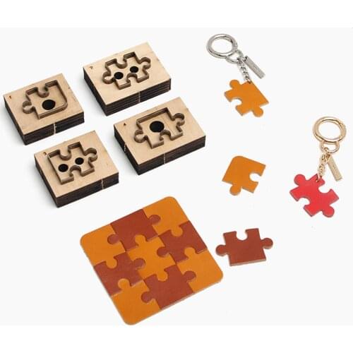 4Pcs Japan Steel Blade Rule Die Cut Jigsaw Embossing Cutting Mold DIY Cutter