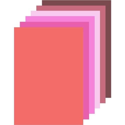 Color Shades Smooth Cardstock Paper Card A4 250gsm Paper DIY Scrapbooking paper pack craft Background pad