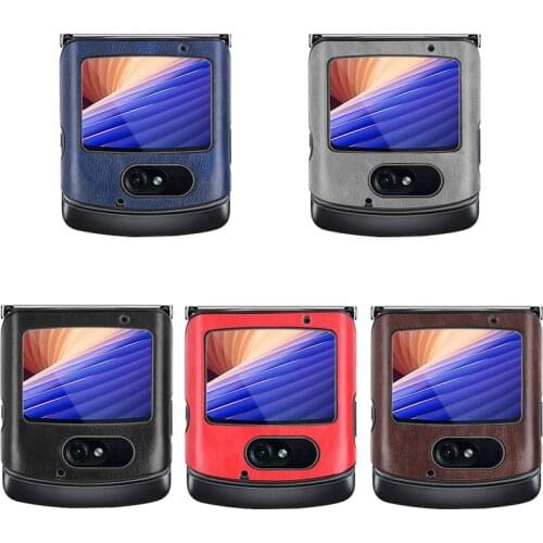 For Motorola Razr 5G Case Litchi Grain Shell Coque Shock Proof Phone Case Cover Capa for Motorola Moto Razr2 MotoRazr 5G 2020