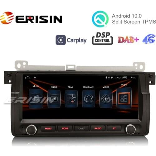 Erisin ES3006B 8.8" Android 10.0 Car Stereo GPS Wifi DSP DAB+ for E46 E53Sat Nav