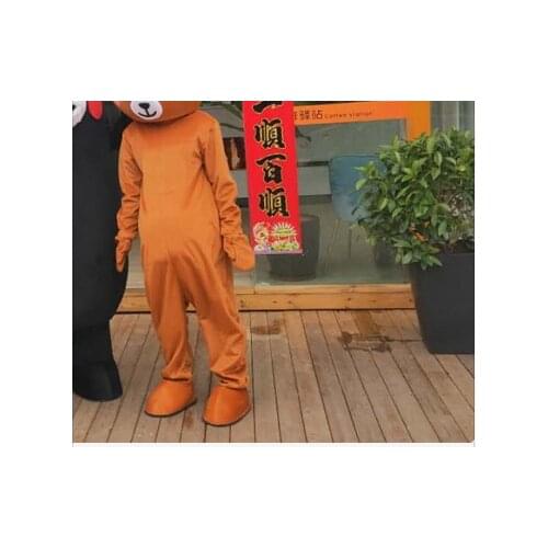 Yellow Bear Mascot Costume Suit Adult Cosplay Halloween Funny Party Game Dress Outfits Clothing Advertising Carnival Xmas Easter
