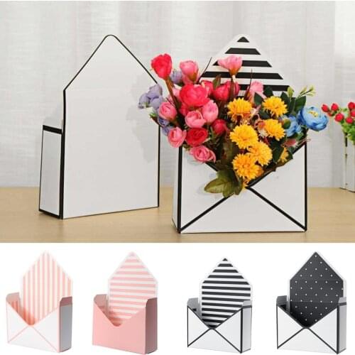 Creative Hand-folded Folded Envelope Flower Box Envelope Flower Gift Box For Bridal Shower Decoration Valentines Day Crafts