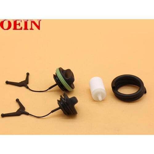 Fuel Oil Tank Cap Fuel Filter Fuel Hose For Husqvarna 340 345 346XP 350 353 Garden Chainsaw Replacement Spare Part Package Con