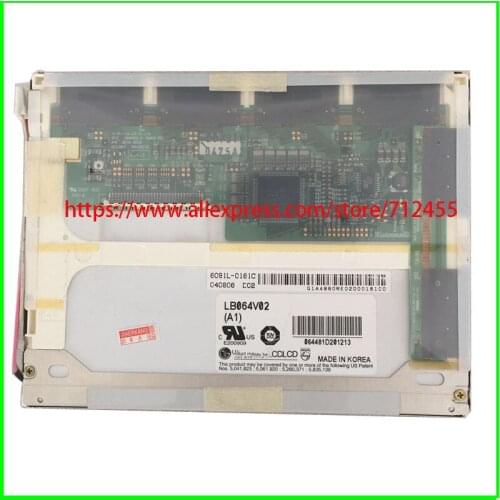 LB064V02(TD)(01) LB064V02-TD01 LB064V02(A1) 3110t-0159a Original 6.4 inch 640*480 VGA TFT LCD Panel Display