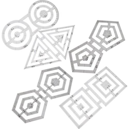 Quilting Handmade Sewing Patchwork Craft Scale Fabric Ruler Handmade Cutting Ruler Home Styling Tools Styling Drawing Tool