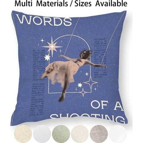 Mitski-Last Words Of A Pillow Case Throw Pillow Cover Cotton Linen Flax Music Album Cool Retro Cover Womens Aesthetic Vintage