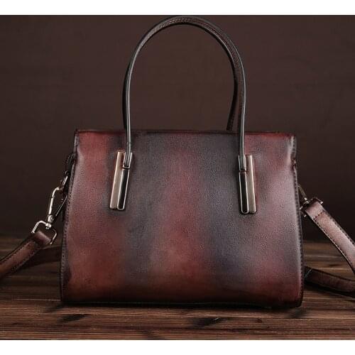Fashion Manual Vintage Leisure Postman Single Style Womens Handbags High Quality Luxury Multi-Function Shoulder Bags