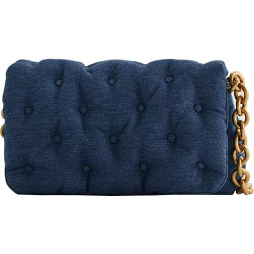 2021 New Crossbody Bag Ladies Fashion Chain Handbags Cowboy Shoulder Messenger Bags Fashionable Ladies Underarm Bag