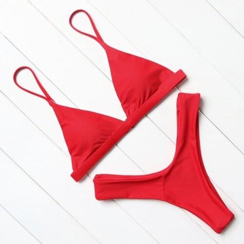 OMKAGI Bikin Swimwear Women Swimsuit Sexy Push Up Micro Bikinis Set Swimming Bathing Suit Beachwear Summer Brazilian Bikini 2021