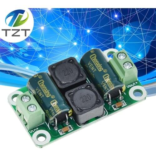 0-50V 4A DC Power Supply Filter Board Class D Power Amplifier Interference Suppression Board Car EMI Industrial Control Panel