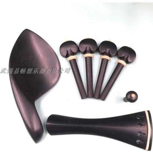 Strong 1 sets of viola ebony fittings #6433,Musical instrument part