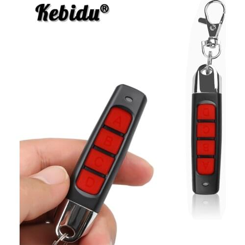 Kebidu 433MHZ Remote Control For Garage Gate Door Opener Mini Remote Control Duplicator Clone Cloning Code Car Key