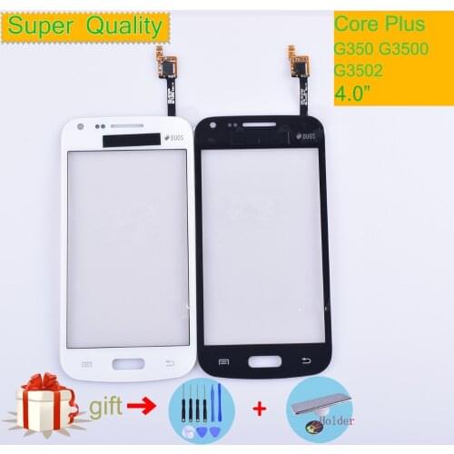 G350 For Samsung Galaxy Core Plus G350 G3502 G3500 Touch Screen Panel Sensor Digitizer Front Glass Lens Touchscreen NO LCD
