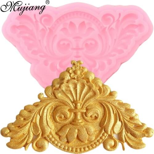 Sugarcraft Flower Silicone Mold Relief Cake Border Fondant Molds DIY Cake Decorating Tools Candy Clay Chocolate Gumpaste Mould