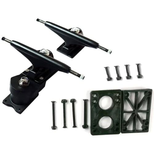 Top!-6.25 Inch Skateboard Truck Surfboard Bracket Skateboard Spring Bracket with Skateboard Bracket Base