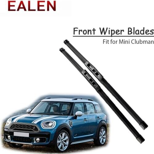 EALEN For Mini Coopers Clubman R55 F54 2018 2017 2007 Windscreen Original Accessories 1Set Rubber Car Front Wiper Blade Kit