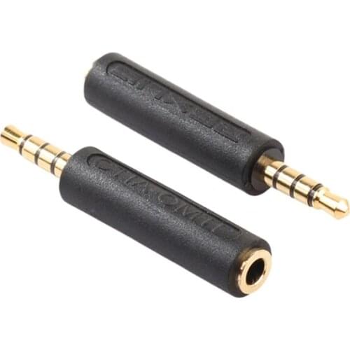 2 pcs OMTP to CTIA / CTIA to OMTP Headset Audio Adapter 3.5mm Earphone Converter HX6A