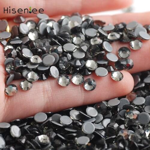 4A New Glamour Flat SS4 1.4MM Hotfix Stone Process Rhinestone Shiny Glass 3D Nail Art DIY Mobile Phone Shell Jewelry Accessories