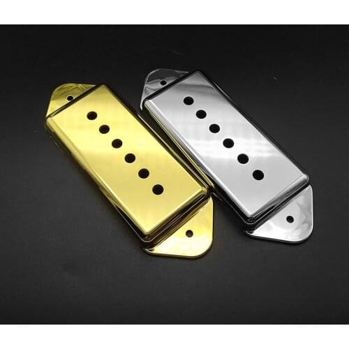 60pcs P90 Dog-ear Bridge and Neck Pickup Cover Plastic 52mm/ 50mm Guitar Pickup Accessories Replaces Cover Box