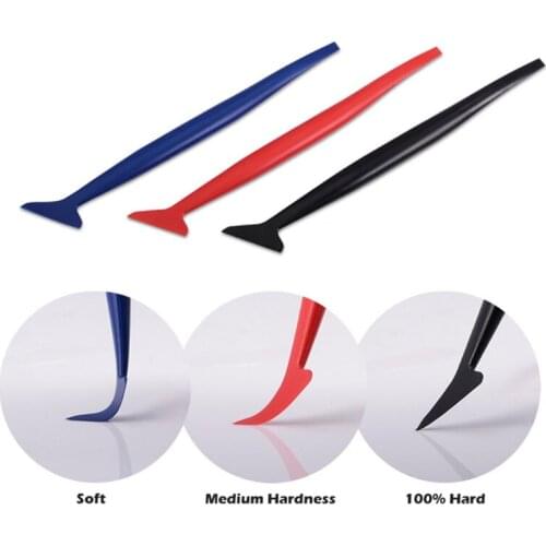 Car Stickers Hardness Wrap Vinyl Tools Micro Squeegee Scraper Car Micro Gasket Squeegee Car Film Wrapping Scraper