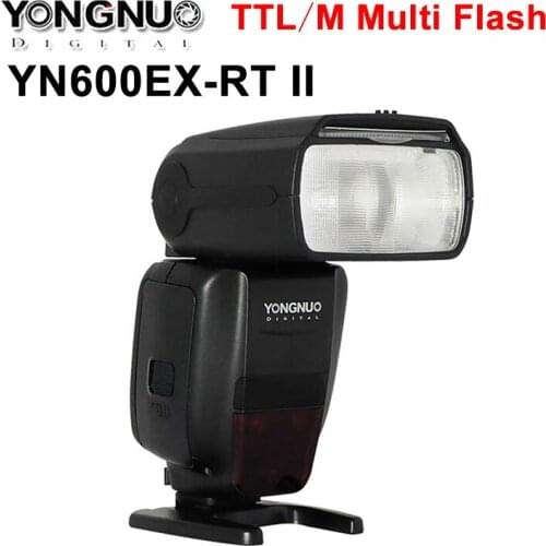 YONGNUO YN600EX-RT II TTL M Master Flash Light 2.4G Wireless HSS 1/8000s Speedlite for Canon Camera Support Auto Manual Zooming