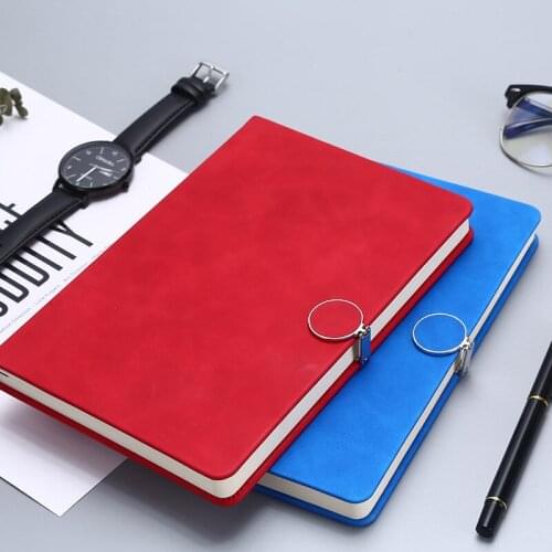 PU Leather A5 Journal Notebook Fashion Buckle Notepad Daily Planner Business Office Work Notebook Office Diary School Supplies