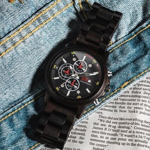 To My Son - From Dad and mom To Son Engraved Wooden Watch As Birthday Holiday Anniversary Gifts