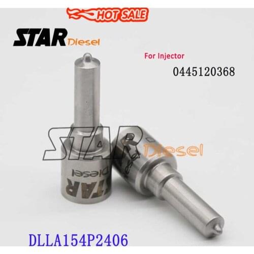 Common Rail Nozzles DLLA154P2406 Nozzle tip DLLA 154 P 2406 Injection Sprayer DLLA 154 P2406 Atomizer for Injector 0445120368
