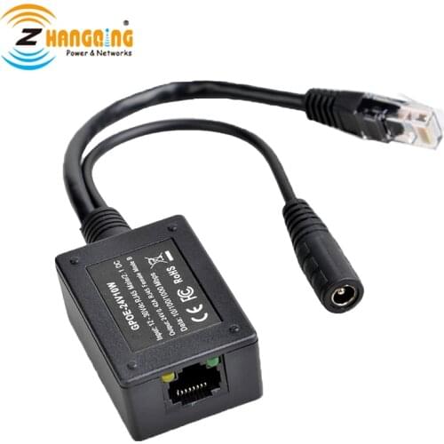 Gigabit Power over ethernet 24 volt step up injector PoE for Mikrotik/UbNT 24V product from Solar panels Solar charge controller