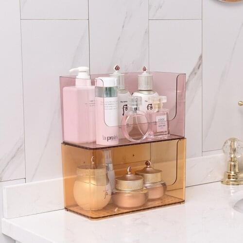 Mask Storage Box, Desktop Cosmetics, Storage Box, Sundry Box Room, Dressing Table, Transparent Finishing Box