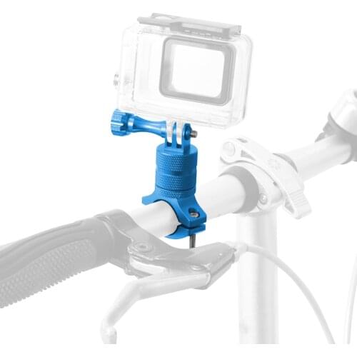 For Go Pro Bicycle Mount Rotatable Bike Handlebar Mount Holder Adapter Bracket for Gopro Hero 5 SJ6000 Accessories