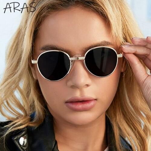 Retro Steampunk Sunglasses Brand Design Women Men Punk Vintage Small Frame Sun Glasses Classic Round Metal Punk Eyewear Lunettes