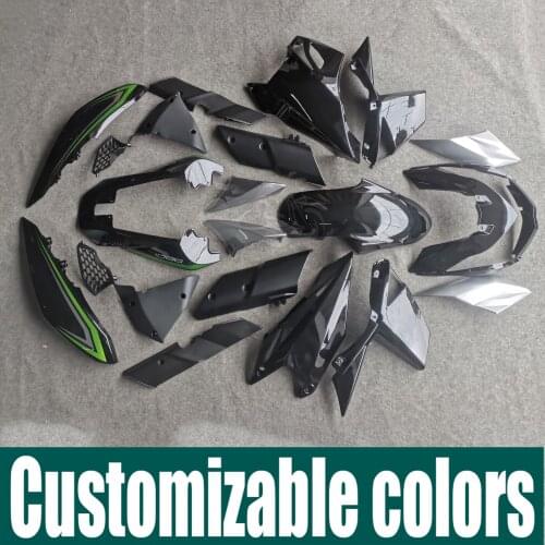 Motorcycle Fairing Bodywork Kit Panel Set Fit For Kawasaki Z1000 2010 2011 2012 2013
