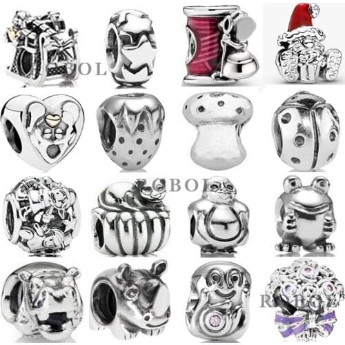 Original High-quality Boutique 925 Sterling Silver Beads Accessories 2020 Autumn New Styles Variety of Options Free Shipping
