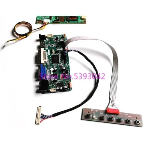 Fit LP171WX2 (A4)(K1)/(A4)(K2)/(A4)(K3)/(A4)(K5) 1CCFL LVDS 30Pin 17.1" 1440*900 keyboard M.NT68676 LCD controller board DIY kit