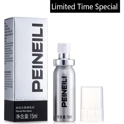 PEINEILI Male Delay Spray 60 Minutes Long Delay Ejaculation Big Dick Essential Oil 15ml, for Men