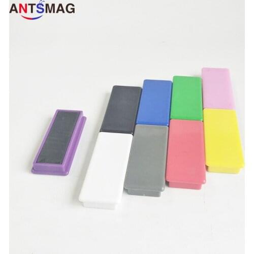 10 pcs lot Colorful Block Plastic Fridge Magnets Whiteboard Sticker Refrigerator Magnets Kids Gifts Home Decoration