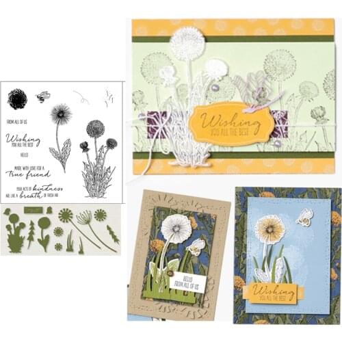 Flower Metal Cutting Dies And Stamps Stencils for DIY Scrapbook Cross Cutting Die Album Photo Embossing Decorations