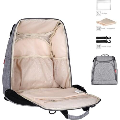 Baby Bag Infant Stroller Diapers Bolsas Mummy Women Maternity Kit Storage Organizers Packs Trolley Nappy Backpacks For Mom