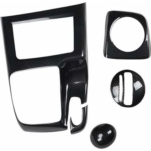 For Honda Civic 8th Right Hand Drive Car Gear Shift Panel Knob Head Cover Trim Stickers Interior ABS Car-styling Molding