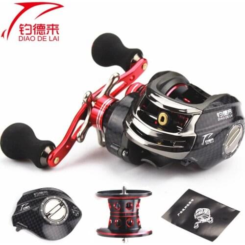 FDDL 12+1BB 6.3:1 Baitcasting Reel Metal Fishing Reel Bait Casting Reel 210G Fishing Tackle