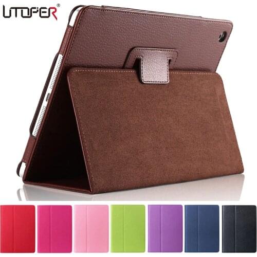 For Apple ipad 2 3 4 Case Auto Sleep /Wake Up Flip Litchi PU Leather Cover For New ipad 2 ipad 4 Smart Stand Holder Folio Case