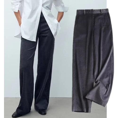 Женские вельветовые брюки JennyandDave China At AliExpress