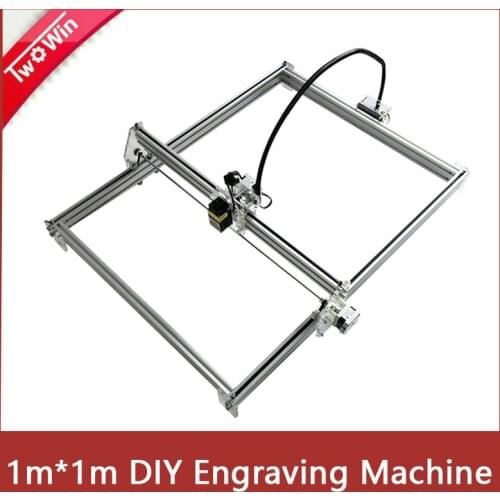 DIY 15w Big Power Laser metal Engraver Cutting Machine,1m*1m Working Area ,Big Work Size laser Metal Laser Engraving Machine