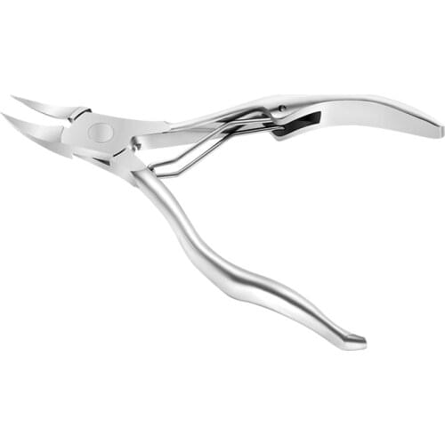 Stainless Steel Nail Scissors For Paronychia Professional Heavy Duty Thick Toe Nail Cuticle Scissors Plier Unisex Pedicure Tools